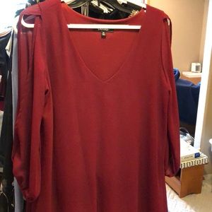 Lulus shift dress with sleeves